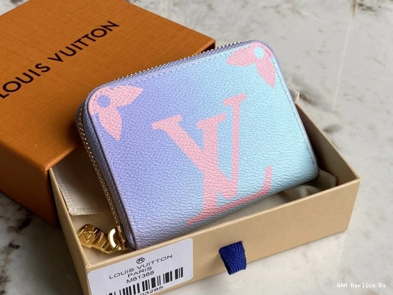 AAA Pruses Bags LOUIS COIN VUITTON ZIPPY PURSE 0724
